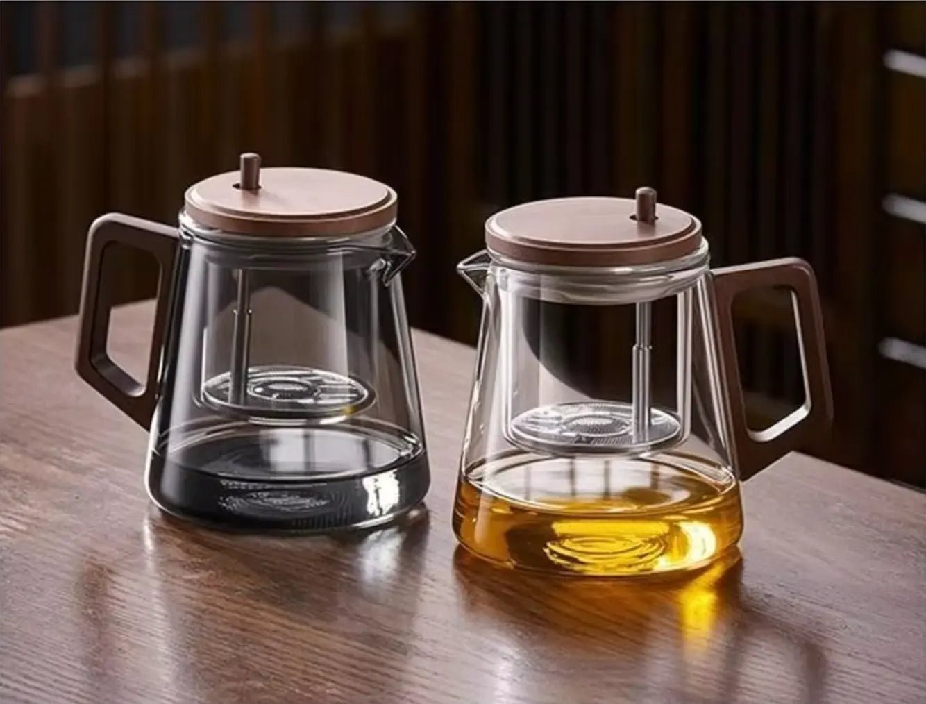 Théière en verre CAMELIA +  tasses SENCHA Théverre.com