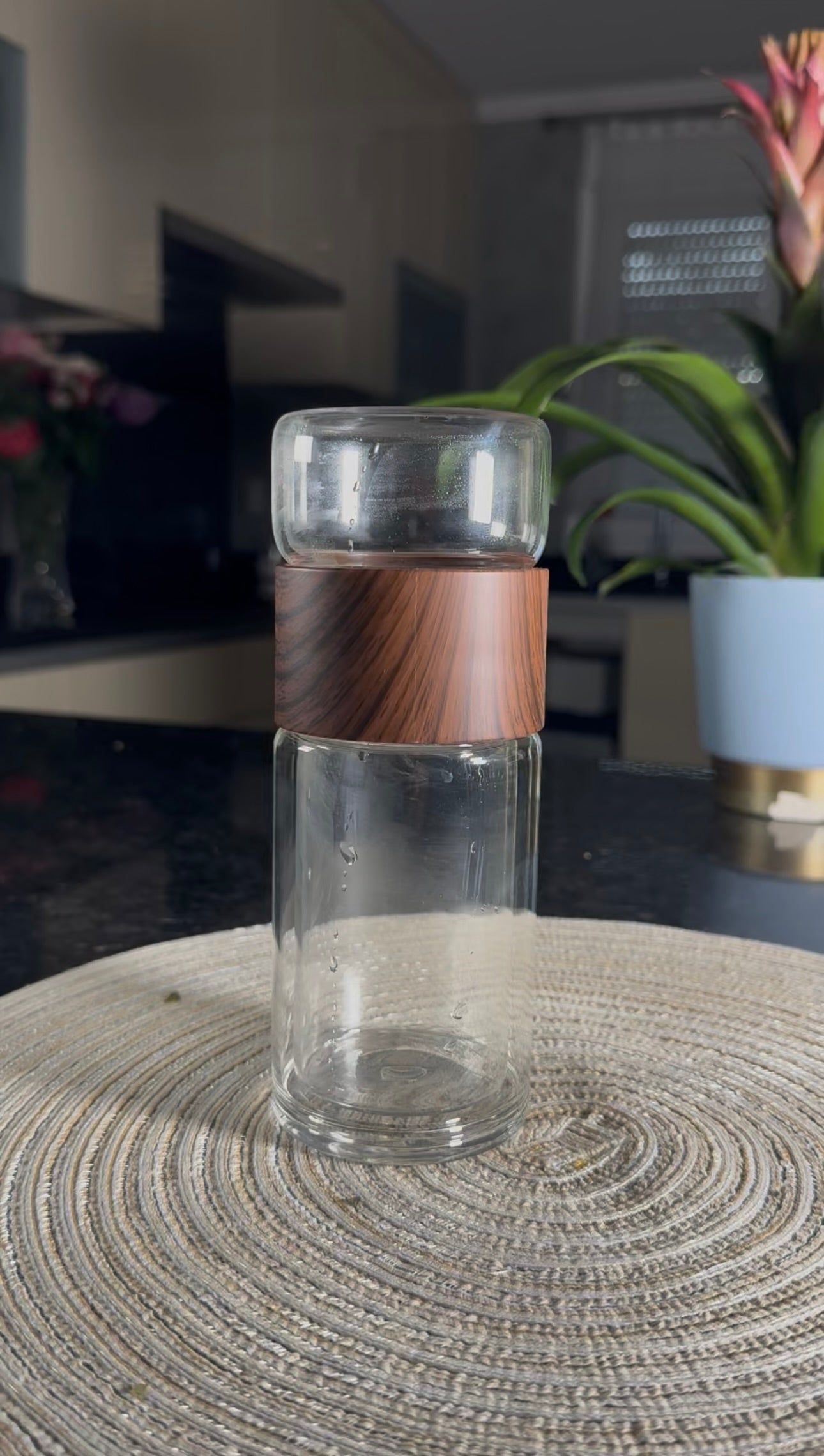 THÉA - Gourde en verre borosilicate Théverre.com